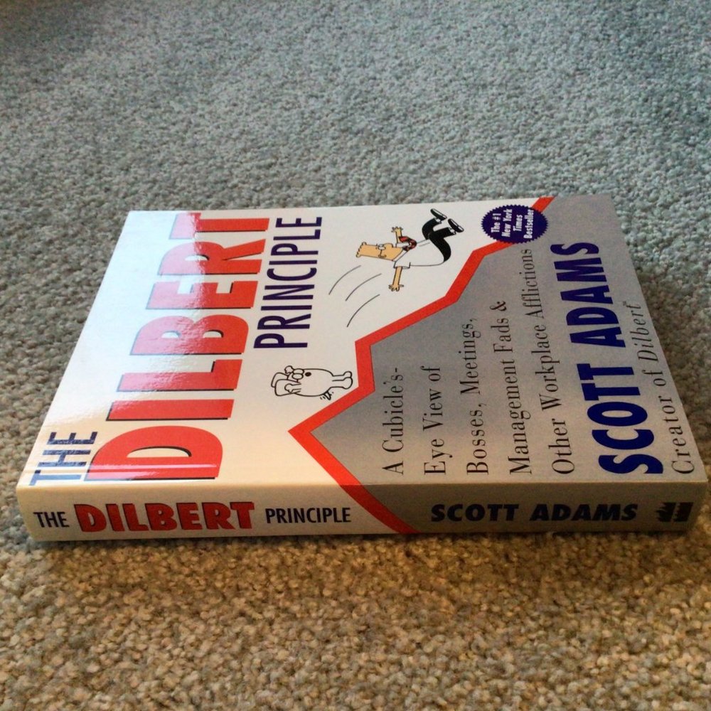 The Dilbert Principle by Scott Adams A cubicle's eye view of Bosses, Meetings, - Picture 3 of 3